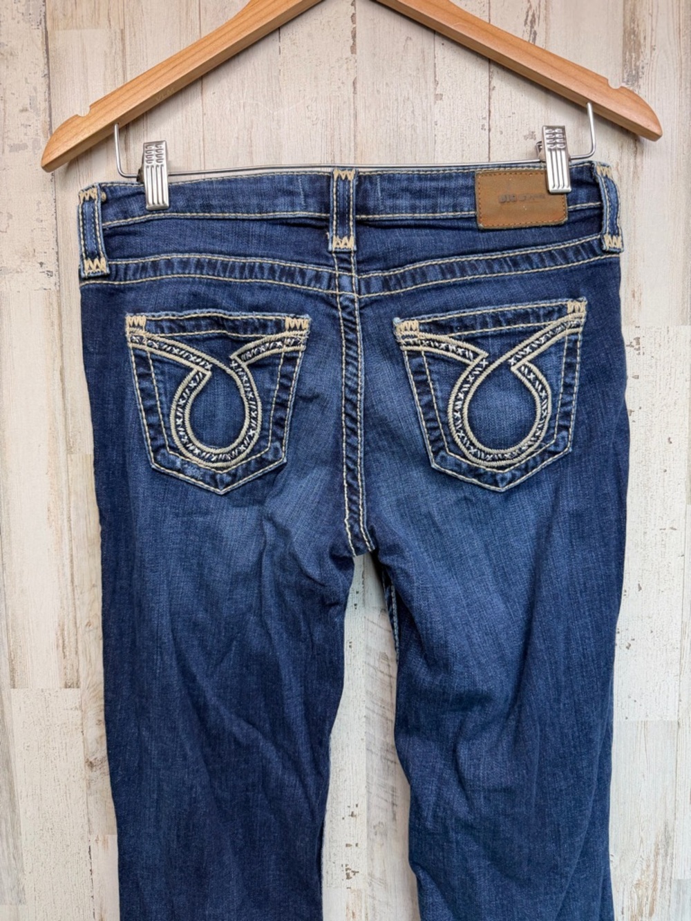 Women’s Big Star Maddie Boot Jeans Size 28L Medium Wash Embroidered Pockets - Picture 5 of 8
